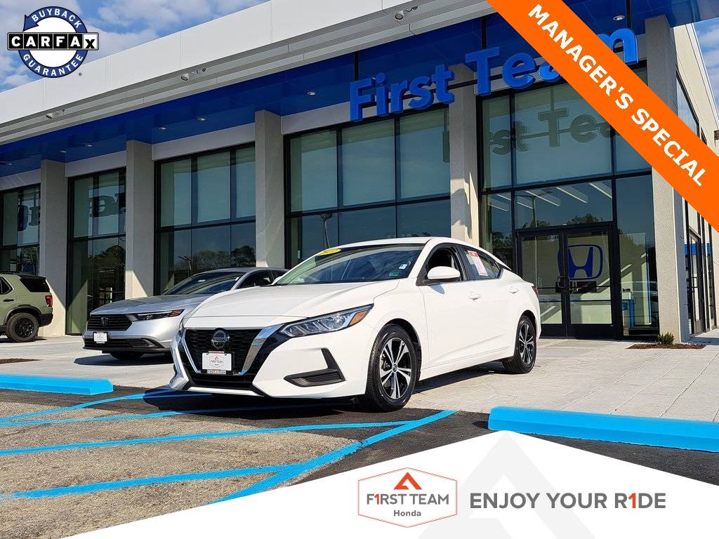 2021 Nissan Sentra SV — Sedan — 55,384 mi — Chesapeake, VA