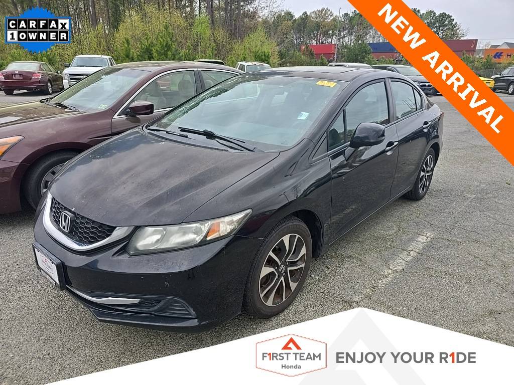 2013 Honda Civic EX — Sedan — 121,945 mi — Chesapeake, VA