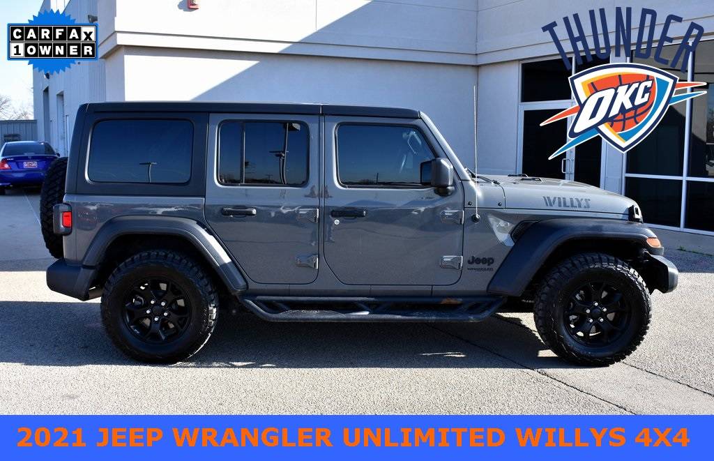 2021 Jeep Wrangler Willys — SUV — 71,906 mi — Stillwater, OK