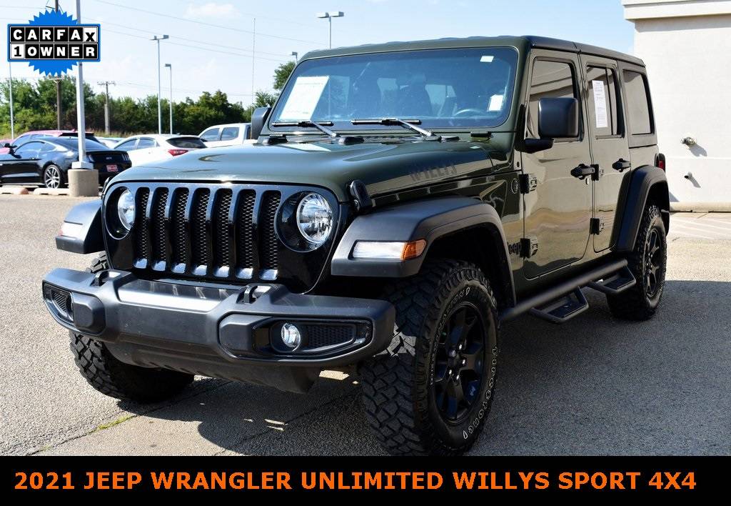 2021 Jeep Wrangler Willys Sport — SUV — 25,235 mi — Stillwater, OK