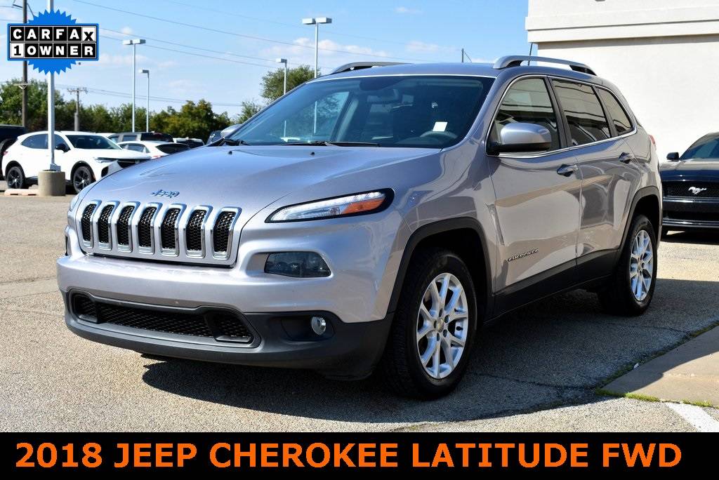 2018 Jeep Cherokee Latitude — SUV — 125,453 mi — Stillwater, OK