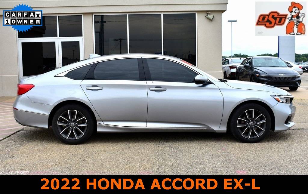 2022 Honda Accord EX-L — Sedan — 44,312 mi — Stillwater, OK
