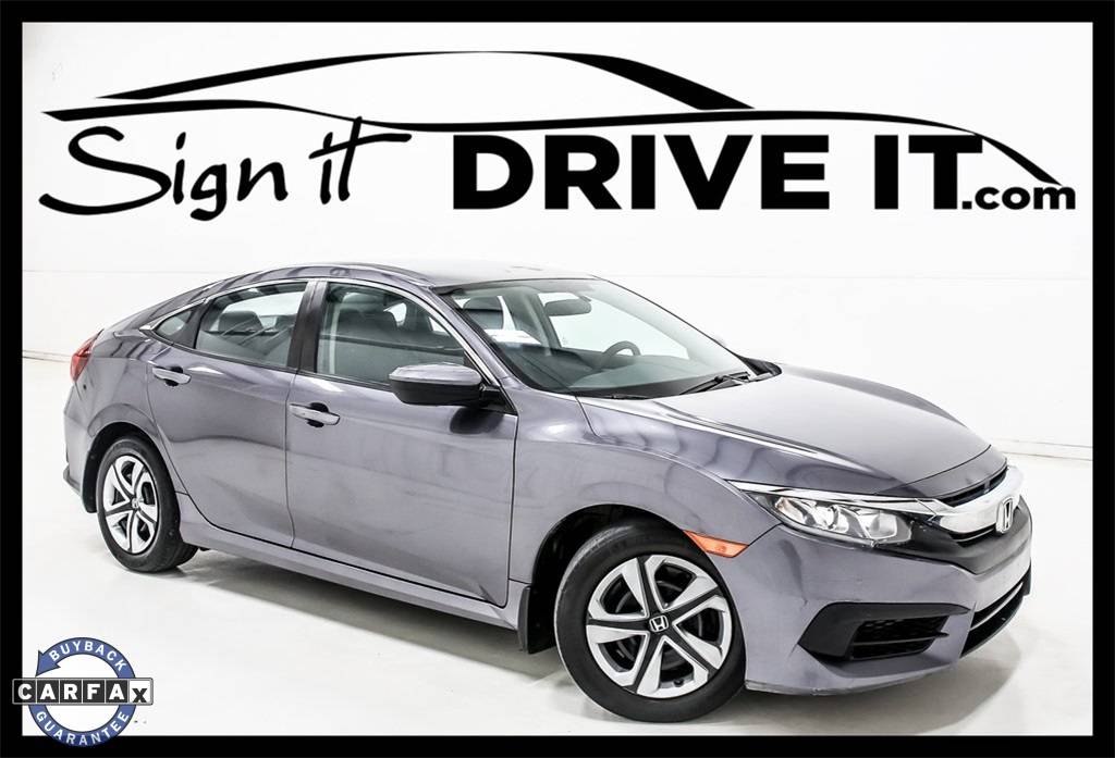 2016 Honda Civic LX — Sedan — 121,556 mi — Denton, TX