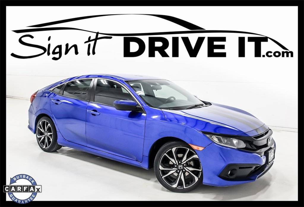 2019 Honda Civic Sport — Sedan — 114,841 mi — Denton, TX