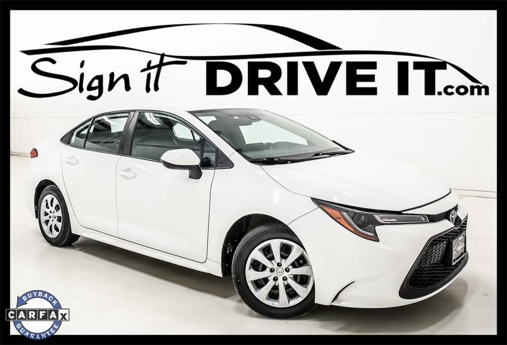 2022 Toyota Corolla LE — Sedan — 108,662 mi — Denton, TX