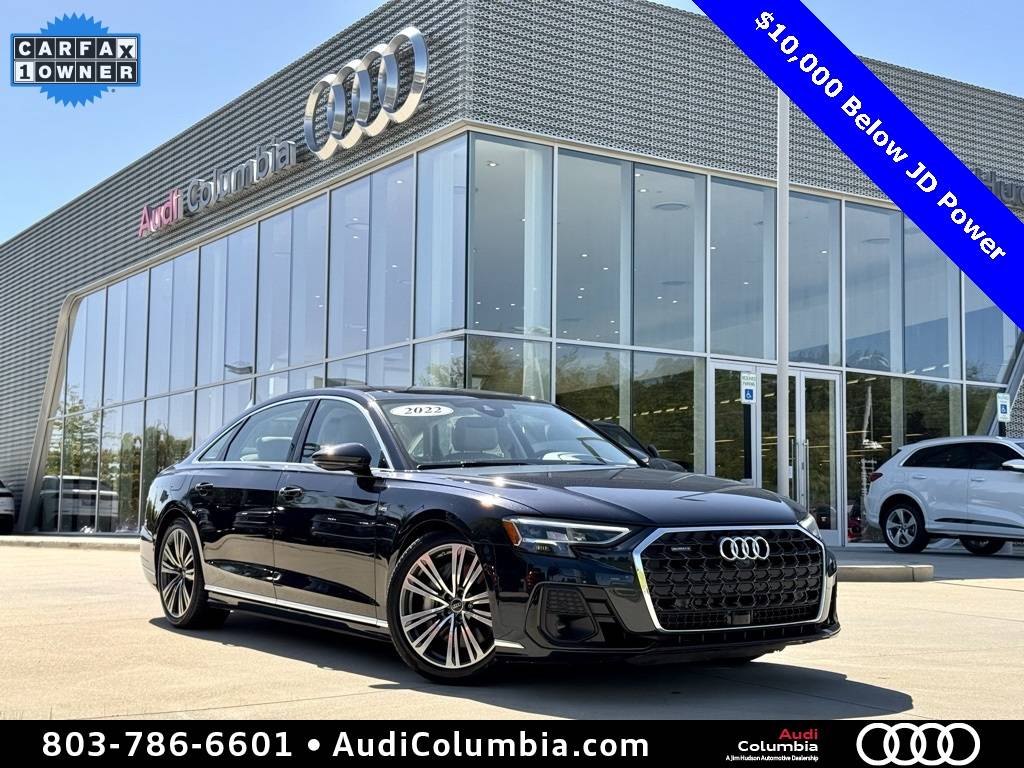 2022 Audi A8 L — Sedan — 23,118 mi — Columbia, SC