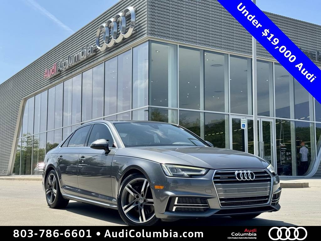 2018 Audi A4 Premium Plus — Sedan — 89,305 mi — Columbia, SC