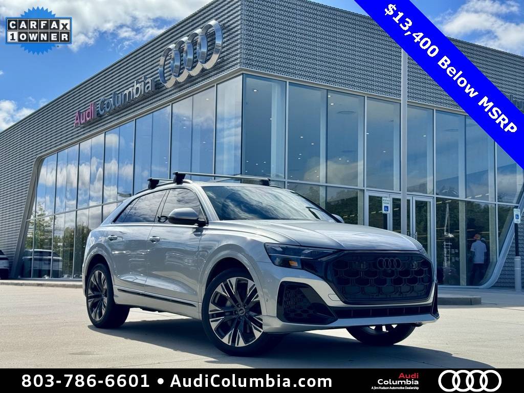 2025 Audi Q8 Premium Plus — SUV — 11,581 mi — Columbia, SC