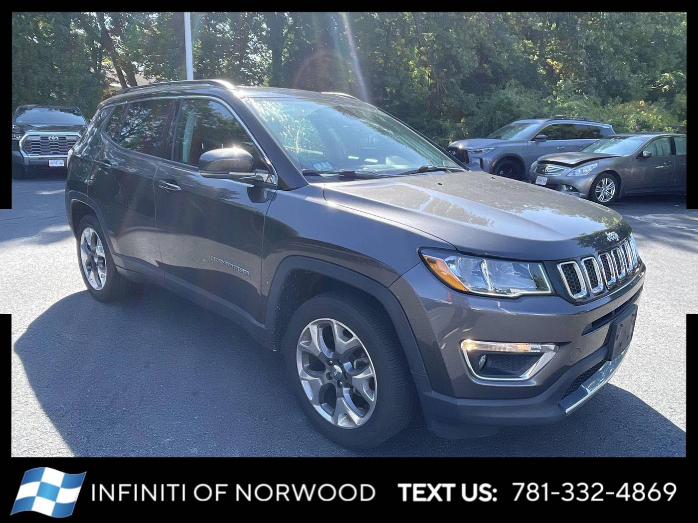 2018 Jeep Compass Limited — SUV — 46,530 mi — Norwood, MA