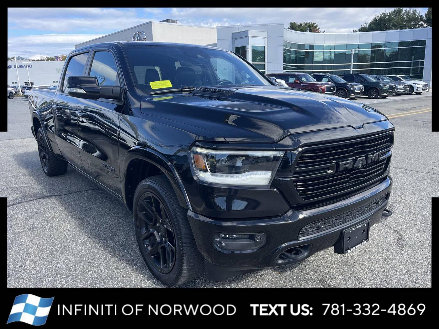 2020 Ram 1500 Laramie — Pickup Truck — 55,700 mi — Norwood, MA