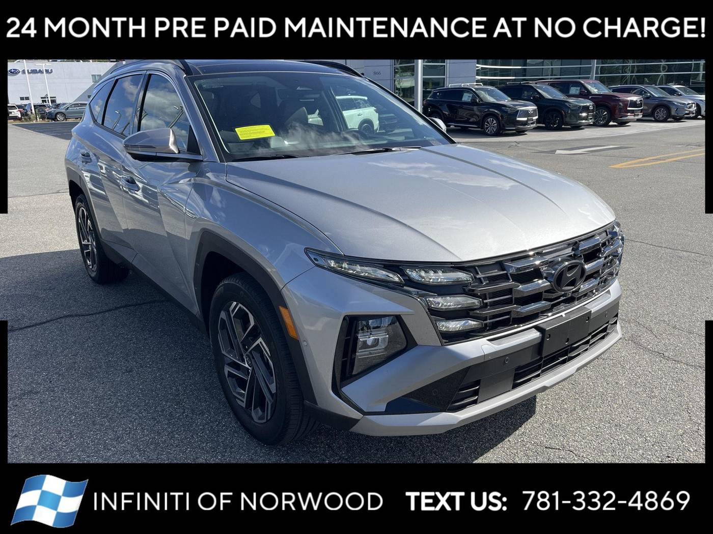2025 Hyundai Tucson Hybrid Limited — SUV — 3,933 mi — Norwood, MA