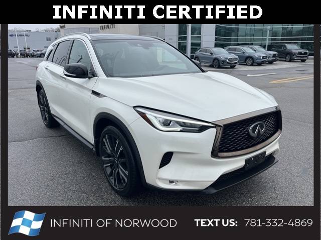 2021 INFINITI QX50 LUXE — SUV — 43,651 mi — Norwood, MA