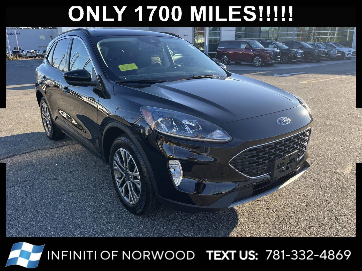 2022 Ford Escape SEL — SUV — 1,679 mi — Norwood, MA