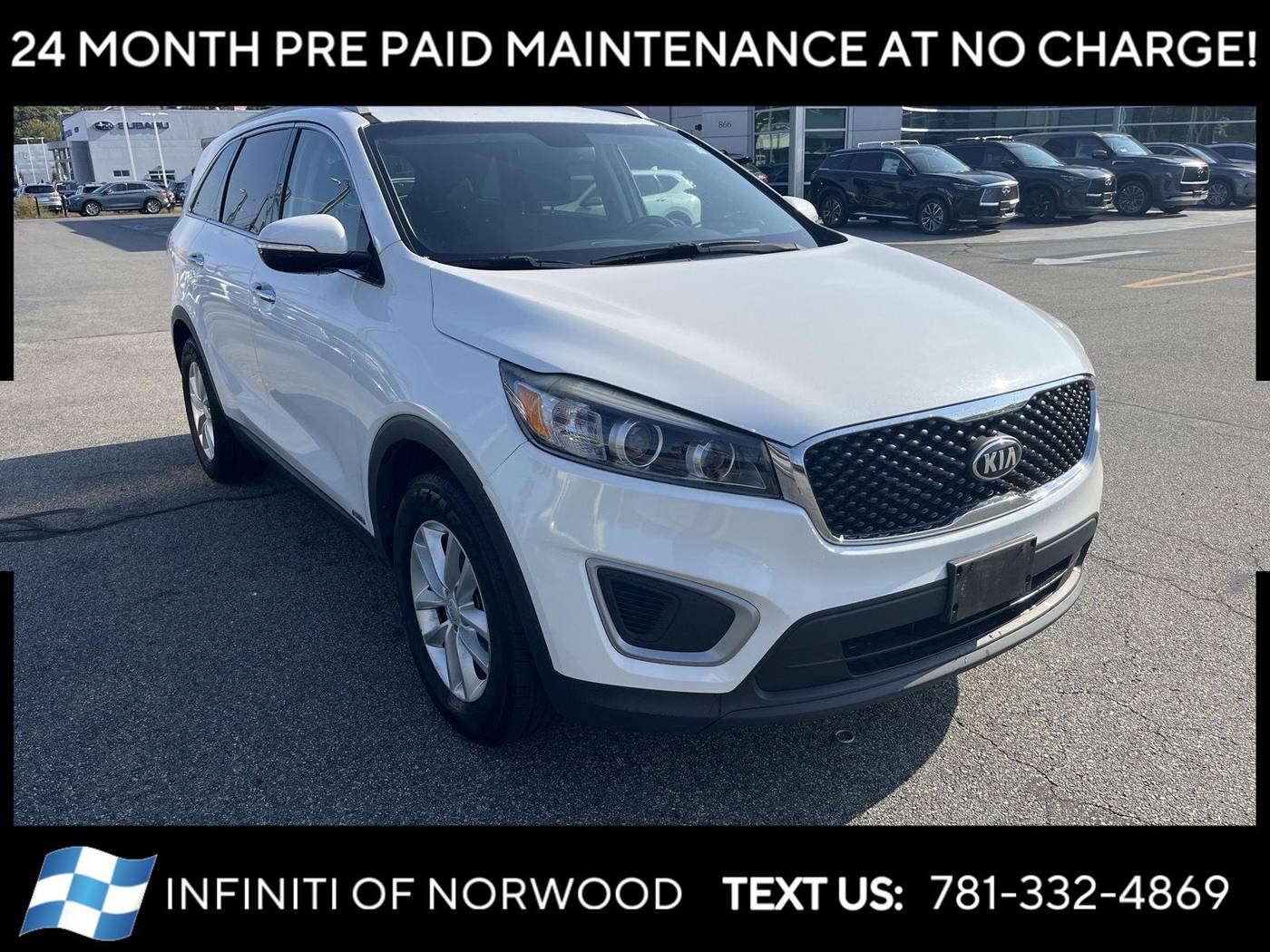 2018 Kia Sorento LX — SUV — 79,367 mi — Norwood, MA