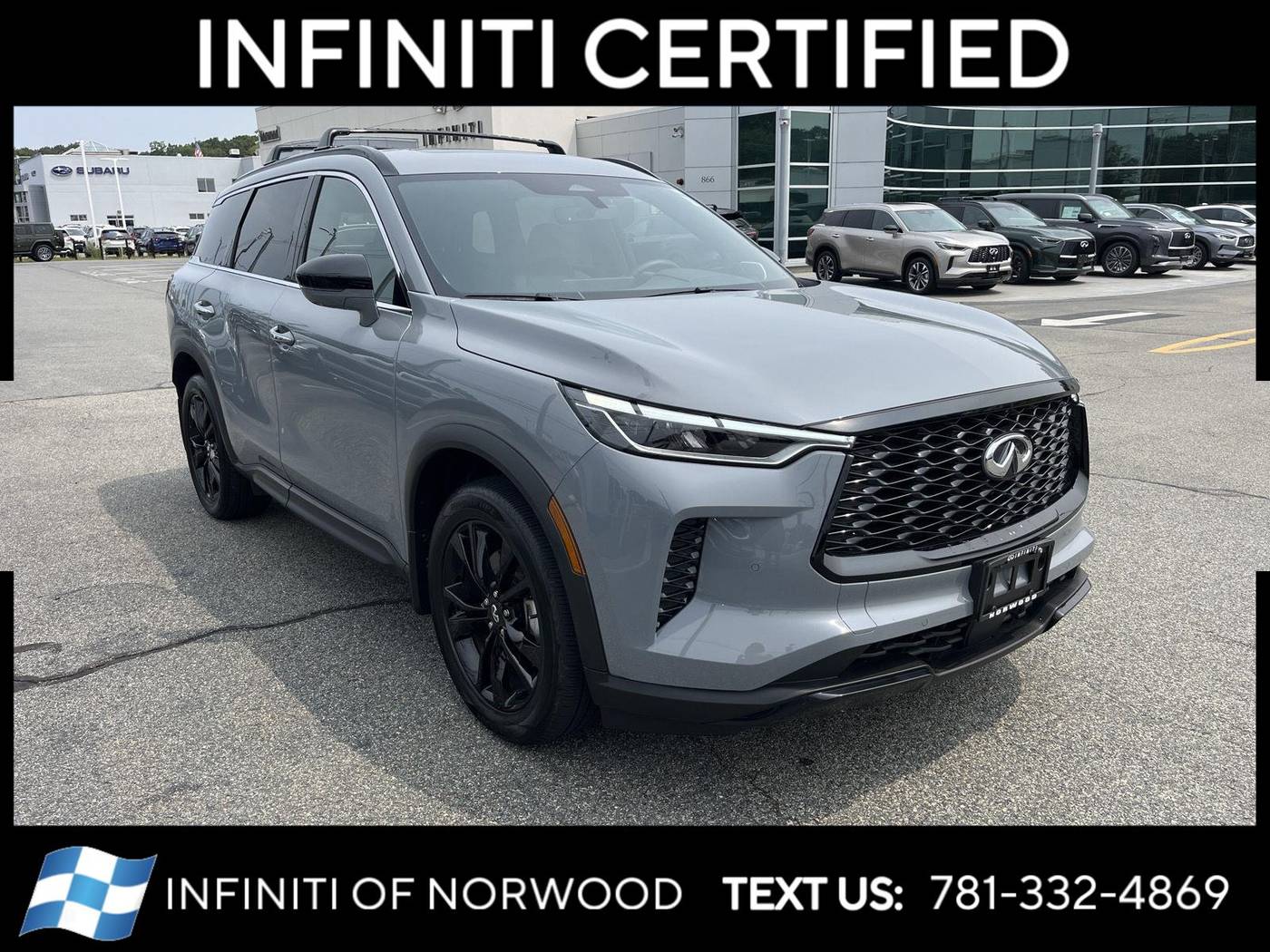 2025 INFINITI QX60 LUXE — SUV — 5,992 mi — Norwood, MA