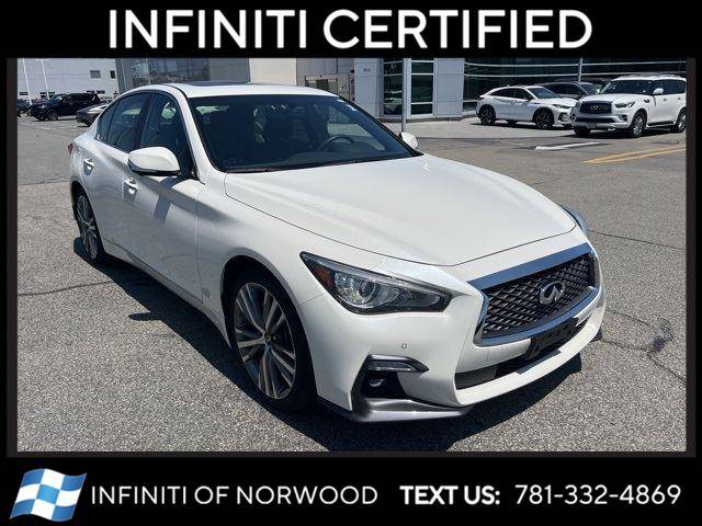2022 INFINITI Q50 SENSORY — Sedan — 37,802 mi — Norwood, MA