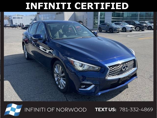 2022 INFINITI Q50 LUXE — Sedan — 24,230 mi — Norwood, MA