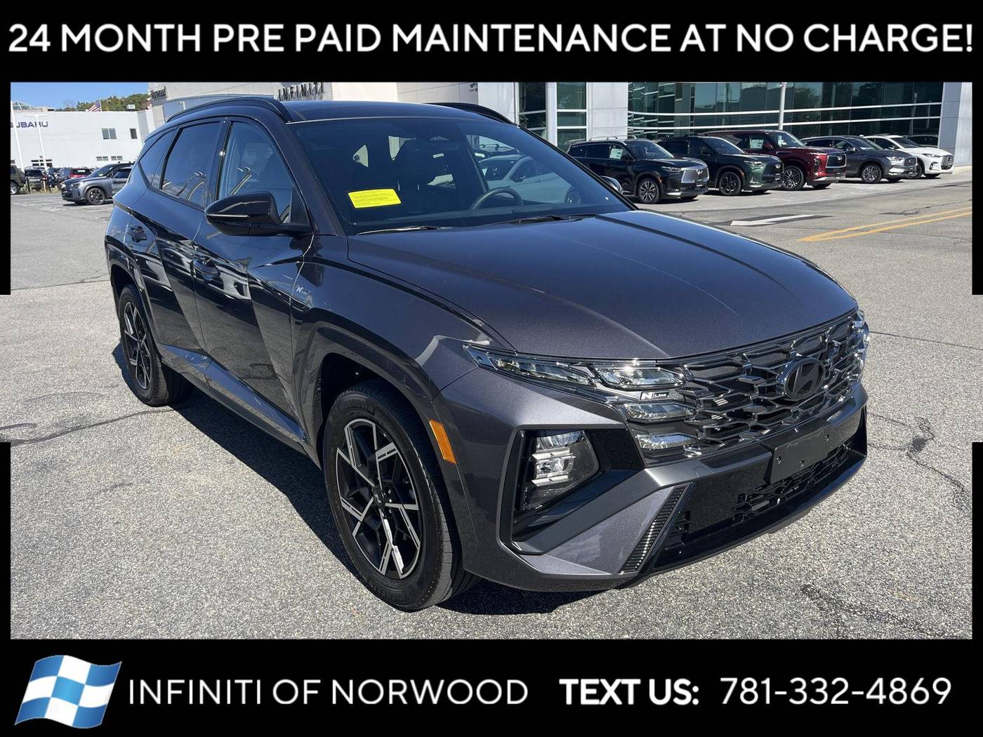 2025 Hyundai Tucson Hybrid N Line — SUV — 2,937 mi — Norwood, MA