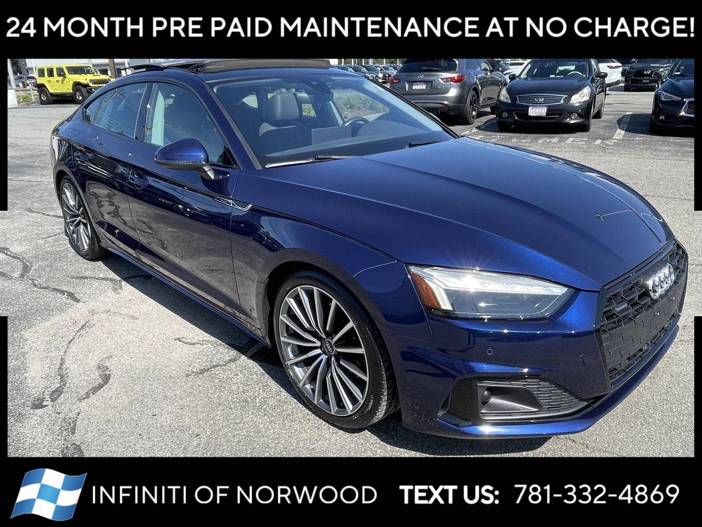 2022 Audi A5 Premium Plus — Hatchback — 41,862 mi — Norwood, MA