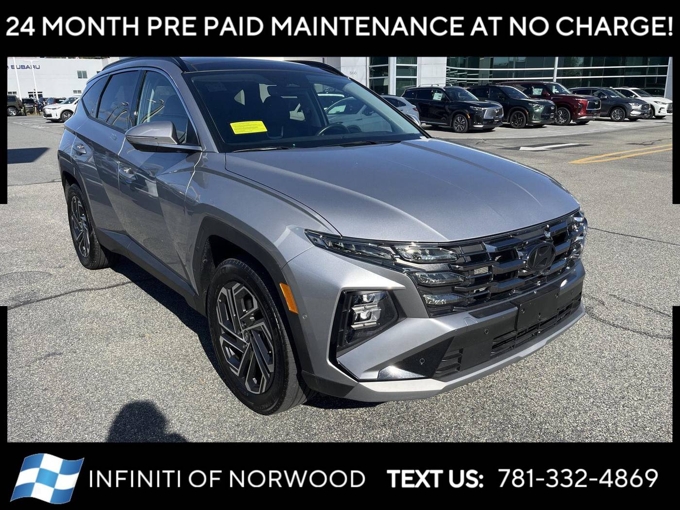 2025 Hyundai Tucson Hybrid Limited — SUV — 14,282 mi — Norwood, MA
