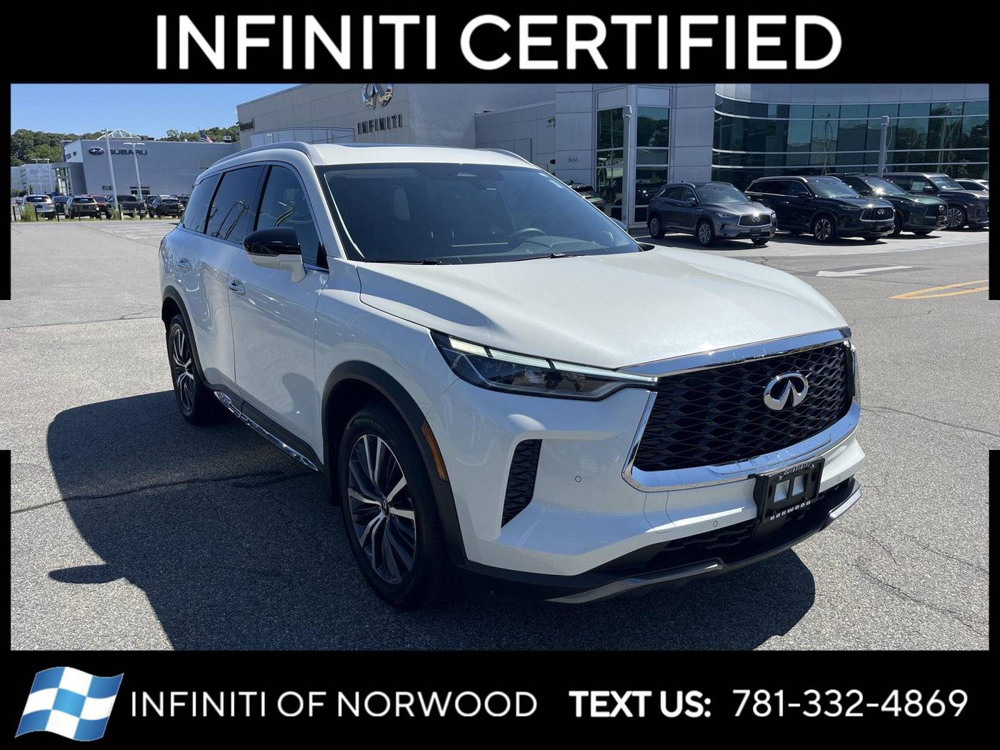 2025 INFINITI QX60 SENSORY — SUV — 4,191 mi — Norwood, MA