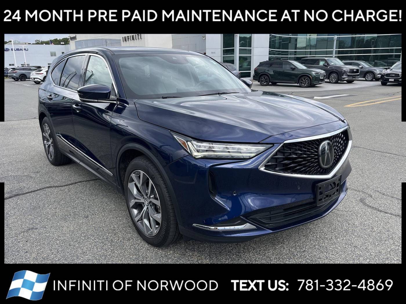 2023 Acura MDX Technology Package — SUV — 23,213 mi — Norwood, MA