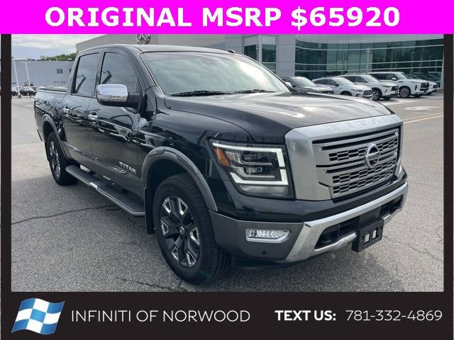 2021 Nissan Titan Platinum Reserve — Pickup Truck — 73,623 mi — Norwood, MA