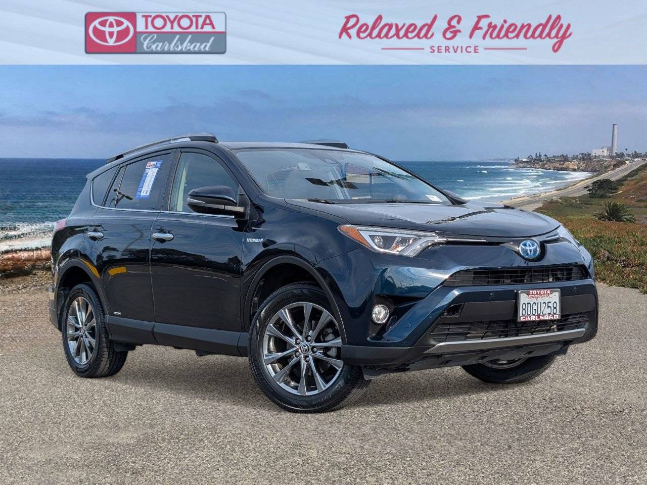 2018 Toyota RAV4 Hybrid Limited — SUV — 55,080 mi — Carlsbad, CA