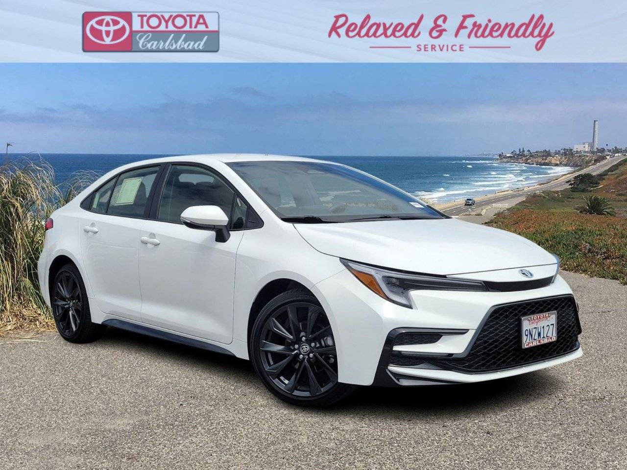 2024 Toyota Corolla Hybrid Nightshade Edition — Sedan — 9,640 mi — Carlsbad, CA