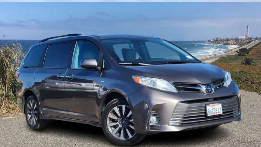 2019 Toyota Sienna XLE — Minivan — 75,299 mi — Carlsbad, CA