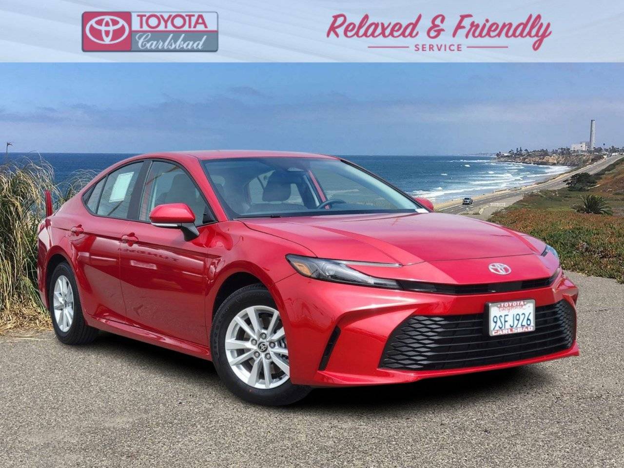 2025 Toyota Camry LE — Sedan — 1,770 mi — Carlsbad, CA