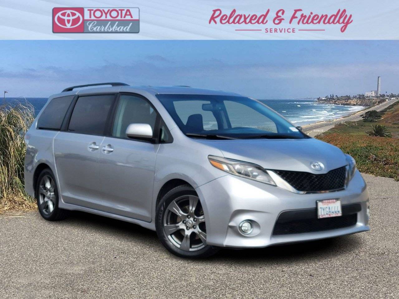 2017 Toyota Sienna SE — Minivan — 65,937 mi — Carlsbad, CA
