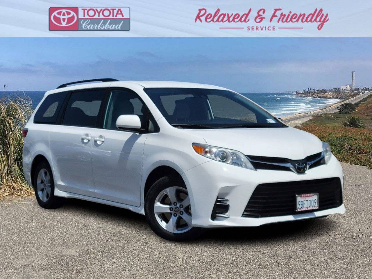 2020 Toyota Sienna LE — Minivan — 61,481 mi — Carlsbad, CA