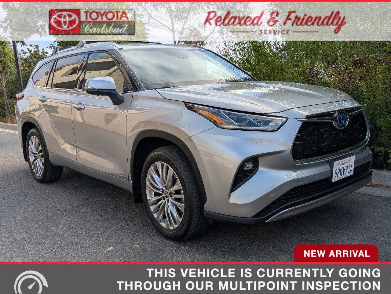 2024 Toyota Highlander Hybrid Platinum — SUV — 7,480 mi — Carlsbad, CA