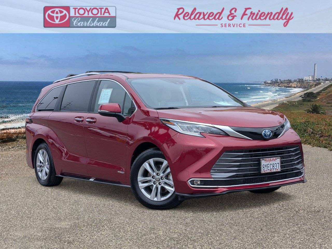 2021 Toyota Sienna Limited — Minivan — 56,775 mi — Carlsbad, CA