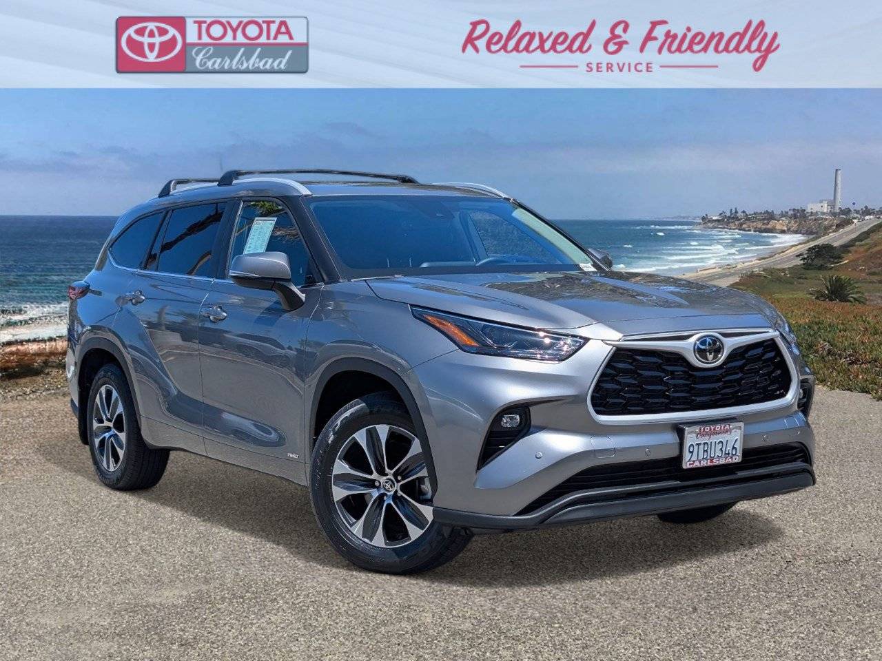 2025 Toyota Highlander Hybrid XLE — SUV — 4,877 mi — Carlsbad, CA