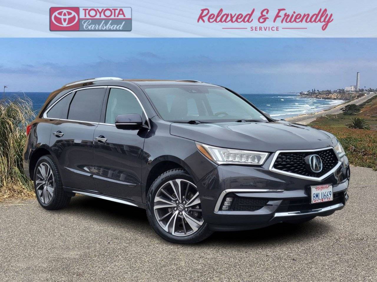 2019 Acura MDX Technology Package — SUV — 57,253 mi — Carlsbad, CA