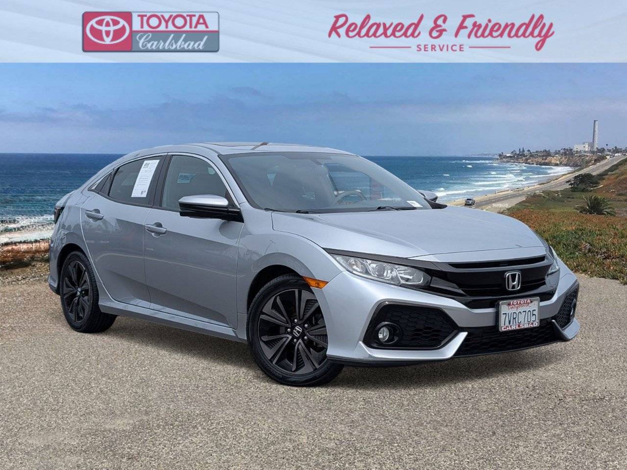 2017 Honda Civic EX — Hatchback — 103,907 mi — Carlsbad, CA
