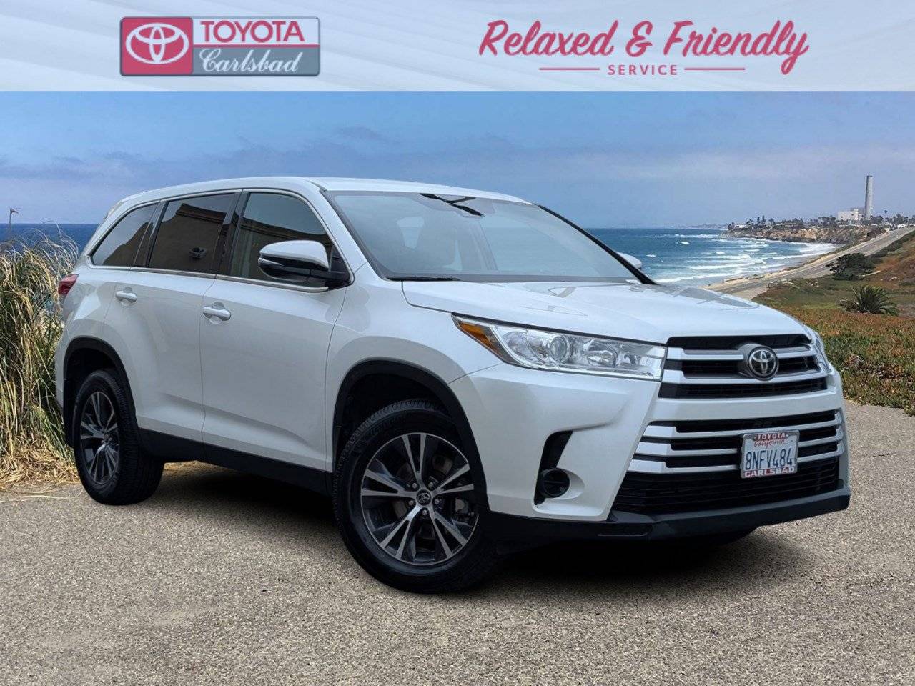 2019 Toyota Highlander LE — SUV — 97,428 mi — Carlsbad, CA