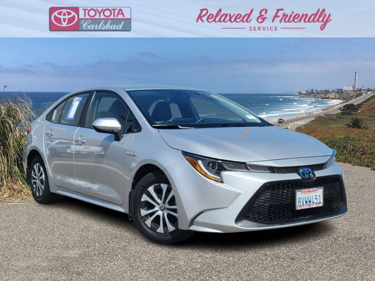 2021 Toyota Corolla Hybrid LE — Sedan — 24,796 mi — Carlsbad, CA