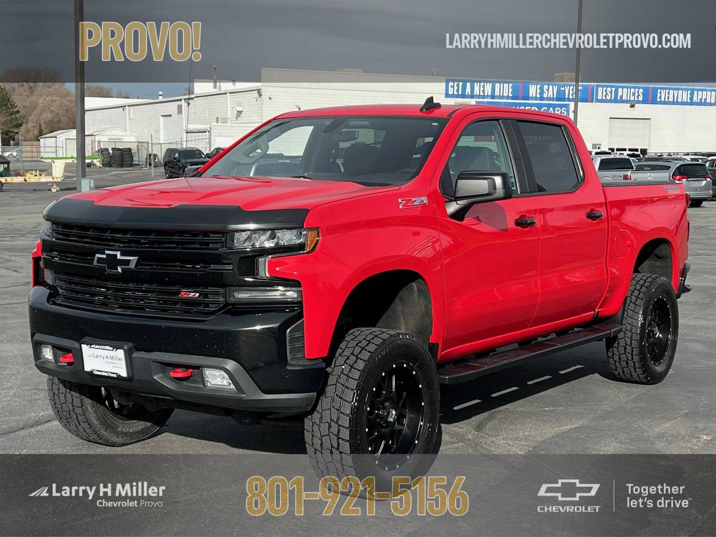 2019 Chevrolet Silverado 1500 LT Trail Boss — Pickup Truck — 77,733 mi — Provo, UT