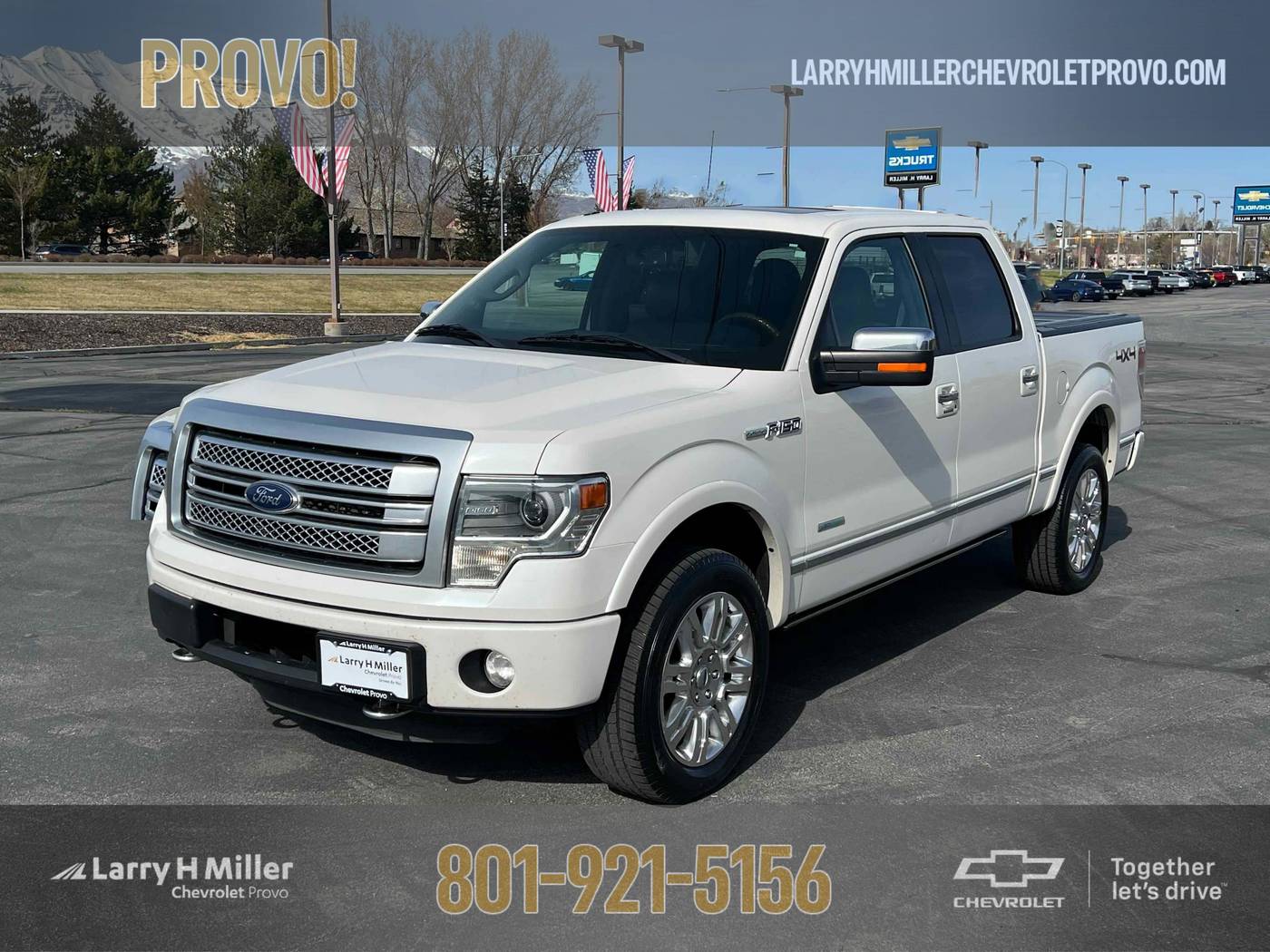2013 Ford F-150 Platinum — Pickup Truck — 104,112 mi — Provo, UT