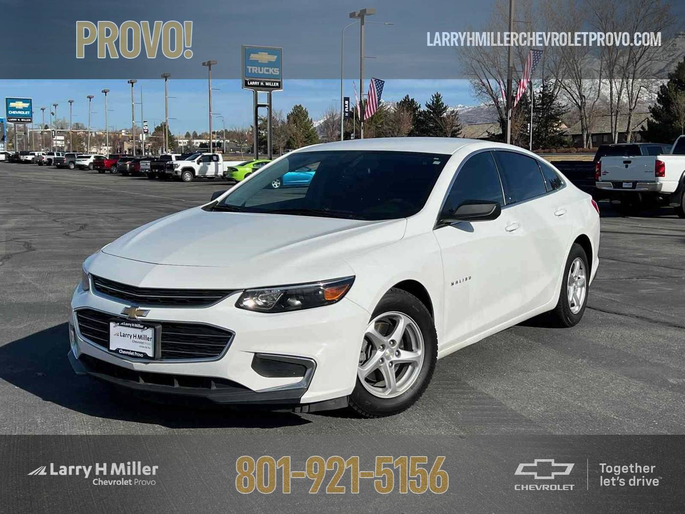 2018 Chevrolet Malibu LS — Sedan — 72,762 mi — Provo, UT