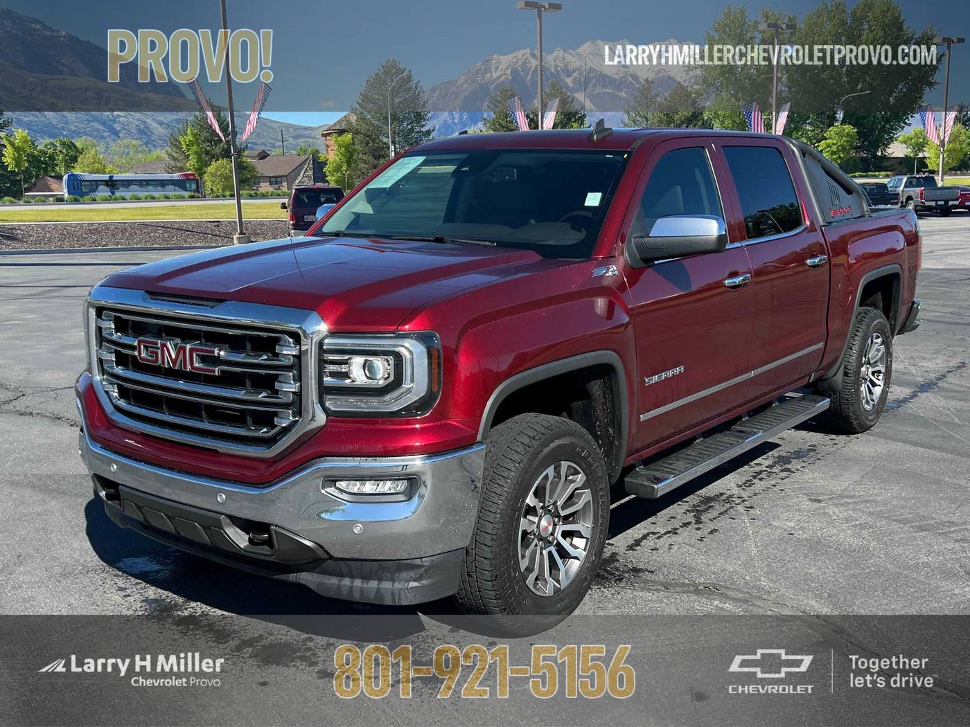 2017 GMC Sierra 1500 SLT — Pickup Truck — 124,839 mi — Provo, UT