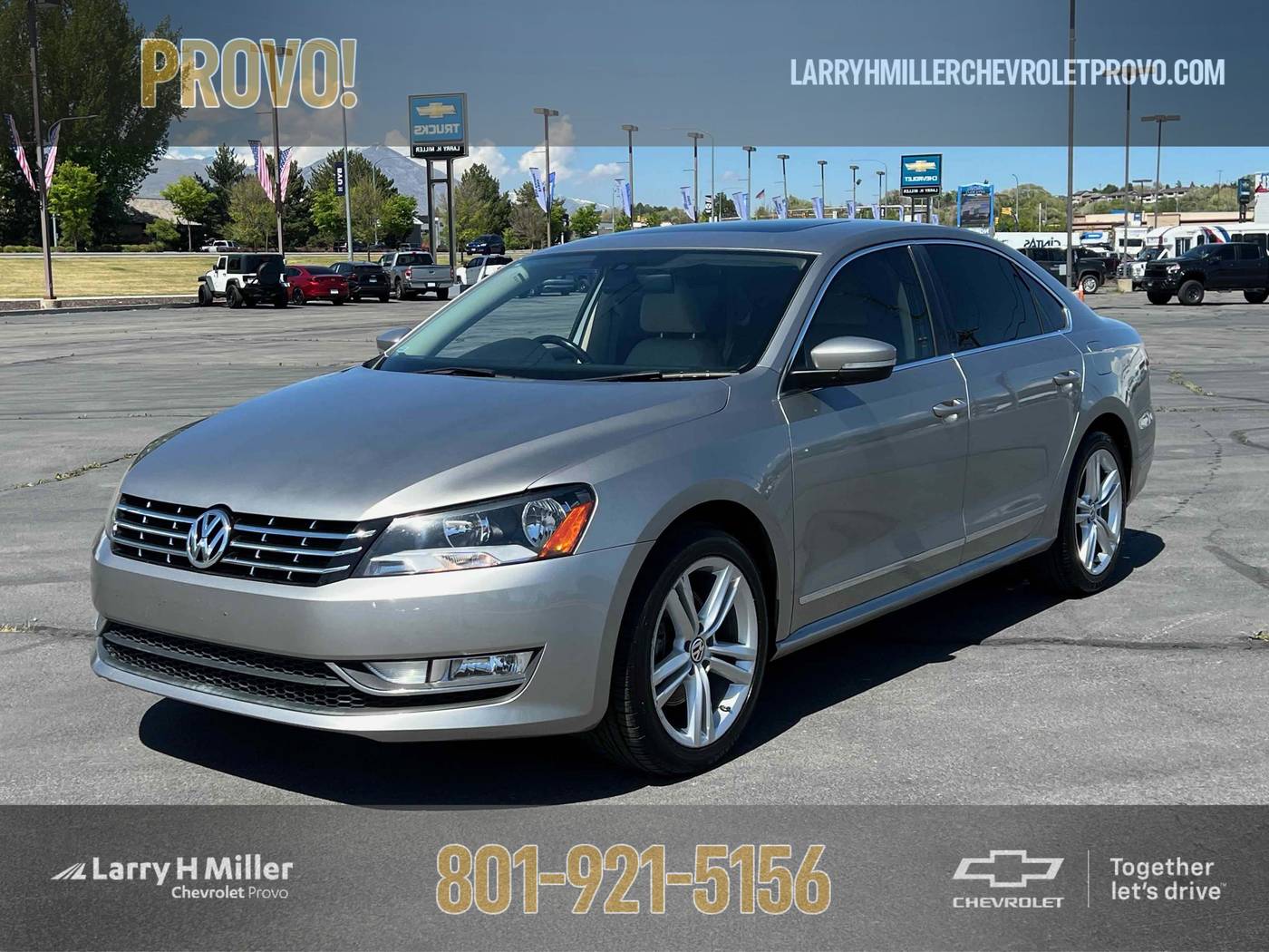 2014 Volkswagen Passat TDI SE — Sedan — 94,831 mi — Provo, UT