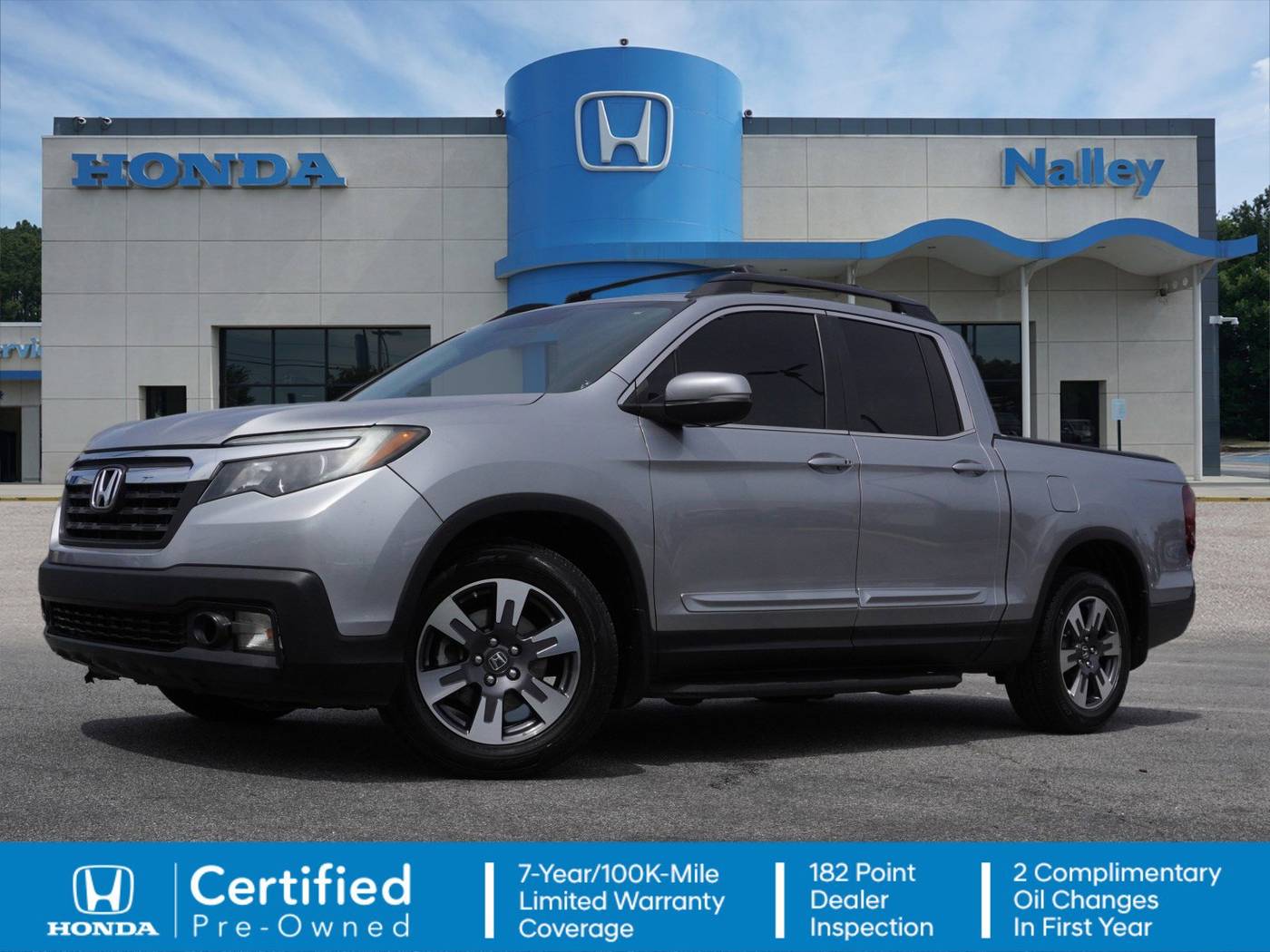 2017 Honda Ridgeline RTL-T — Pickup Truck — 110,933 mi — Union City, GA