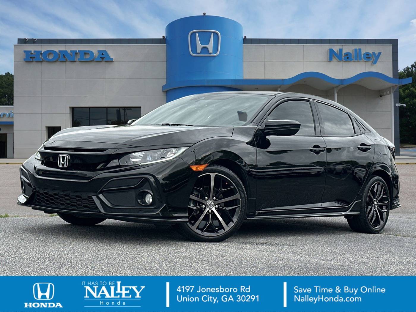 2021 Honda Civic Sport — Hatchback — 77,189 mi — Union City, GA