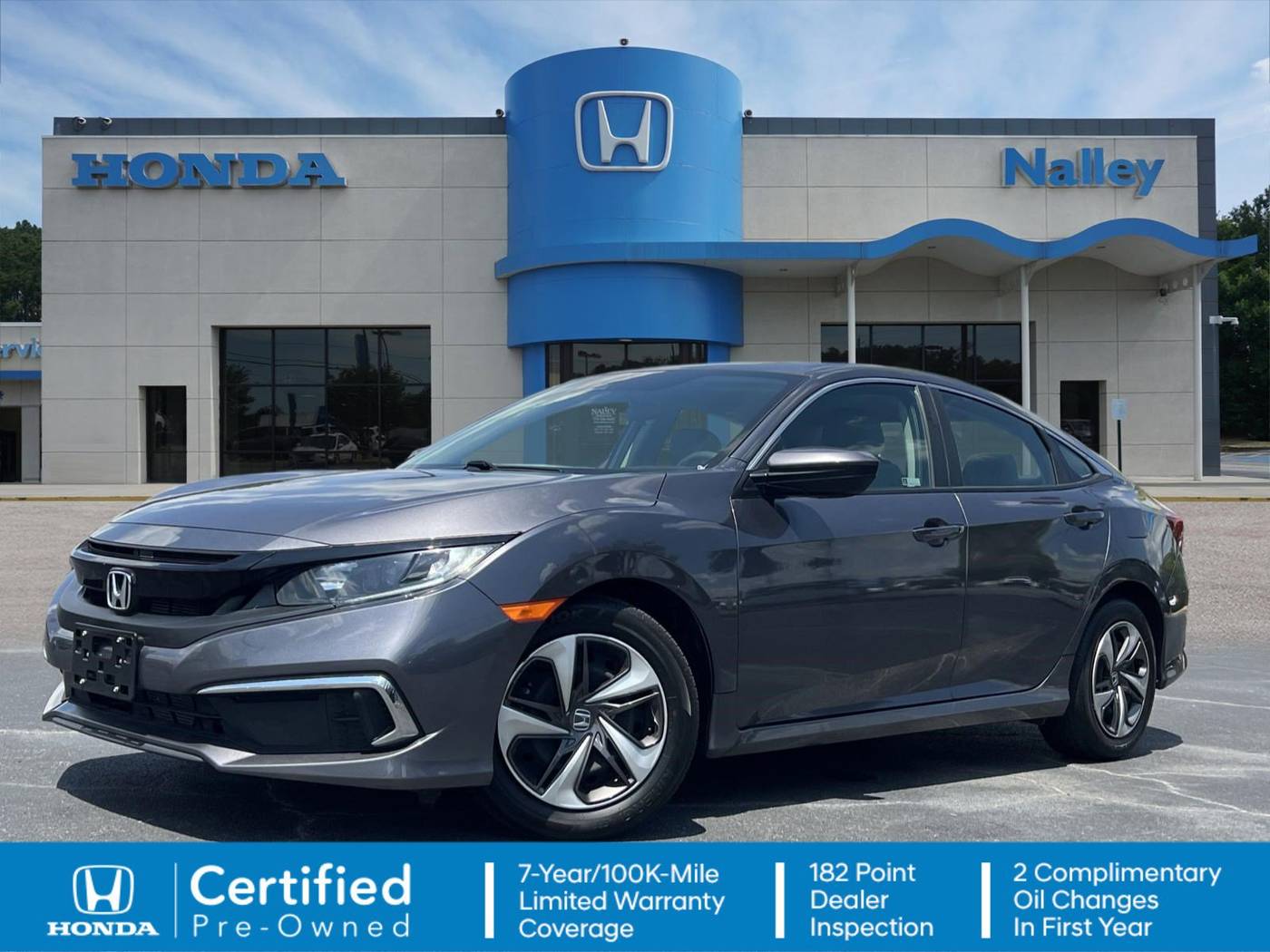 2019 Honda Civic LX — Sedan — 30,891 mi — Union City, GA