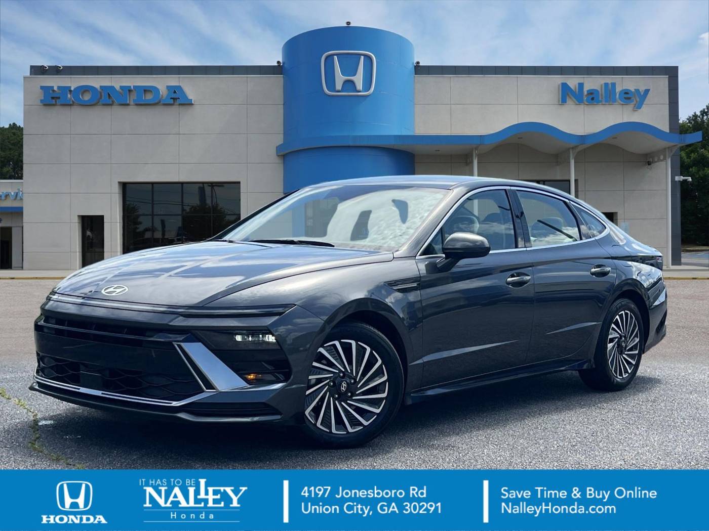 2024 Hyundai Sonata Hybrid SEL — Sedan — 23,608 mi — Union City, GA