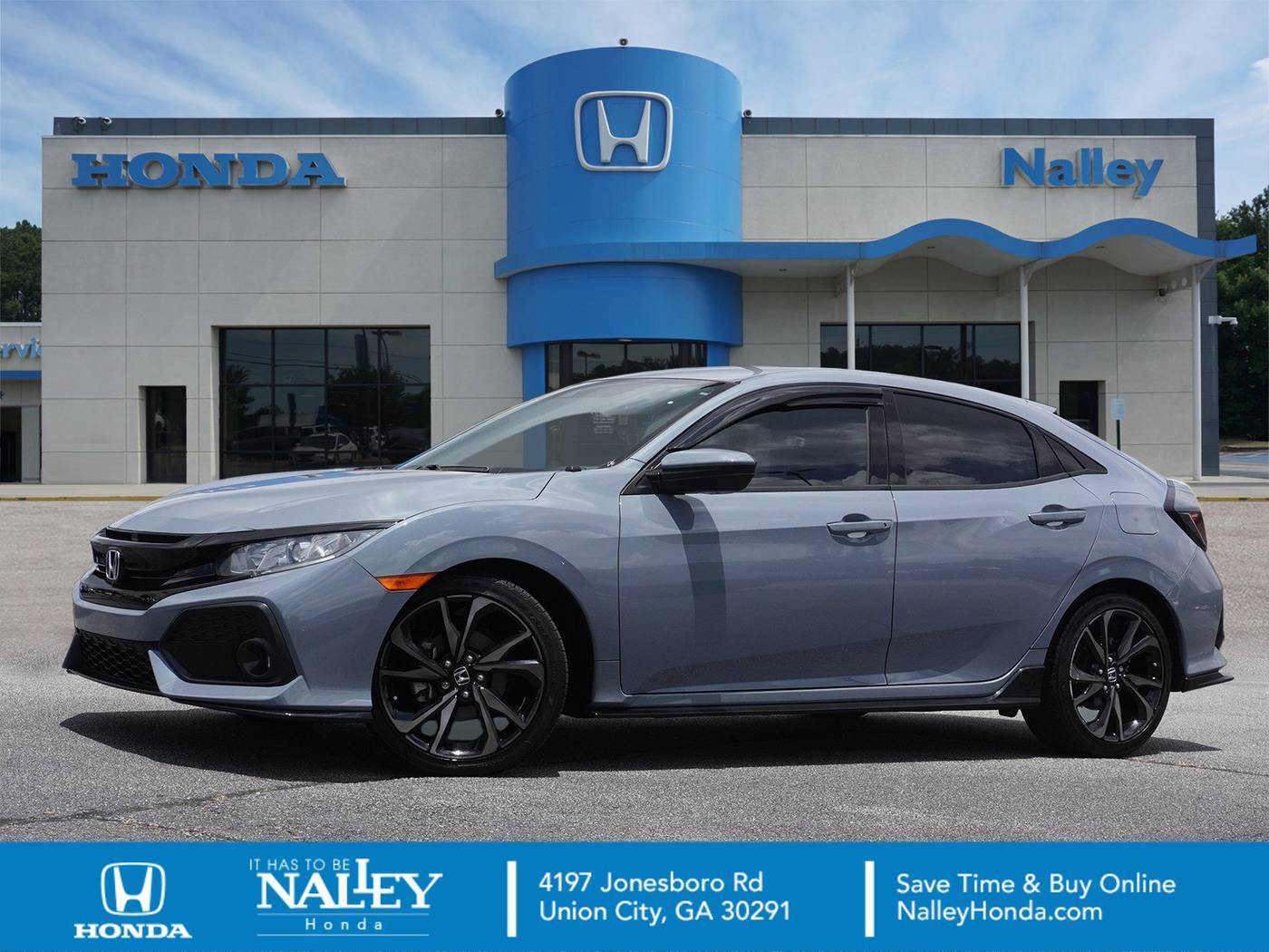 2019 Honda Civic Sport — Hatchback — 97,076 mi — Union City, GA